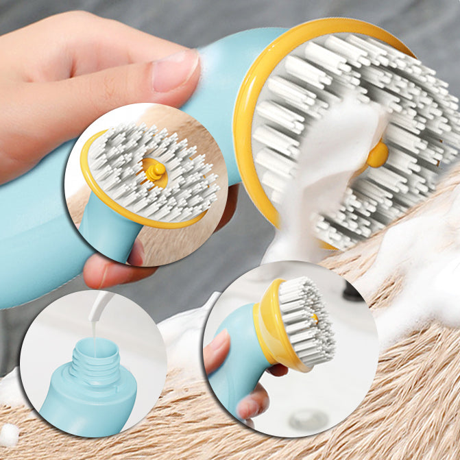 Hand-held Pet Bath Brush: The Ultimate Grooming Tool for Your Furry Friends